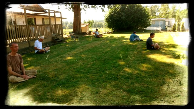 Outdoor sitting